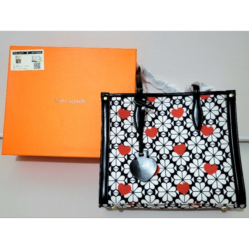 Kate Spade Heart Tote Bag Shopee Philippines