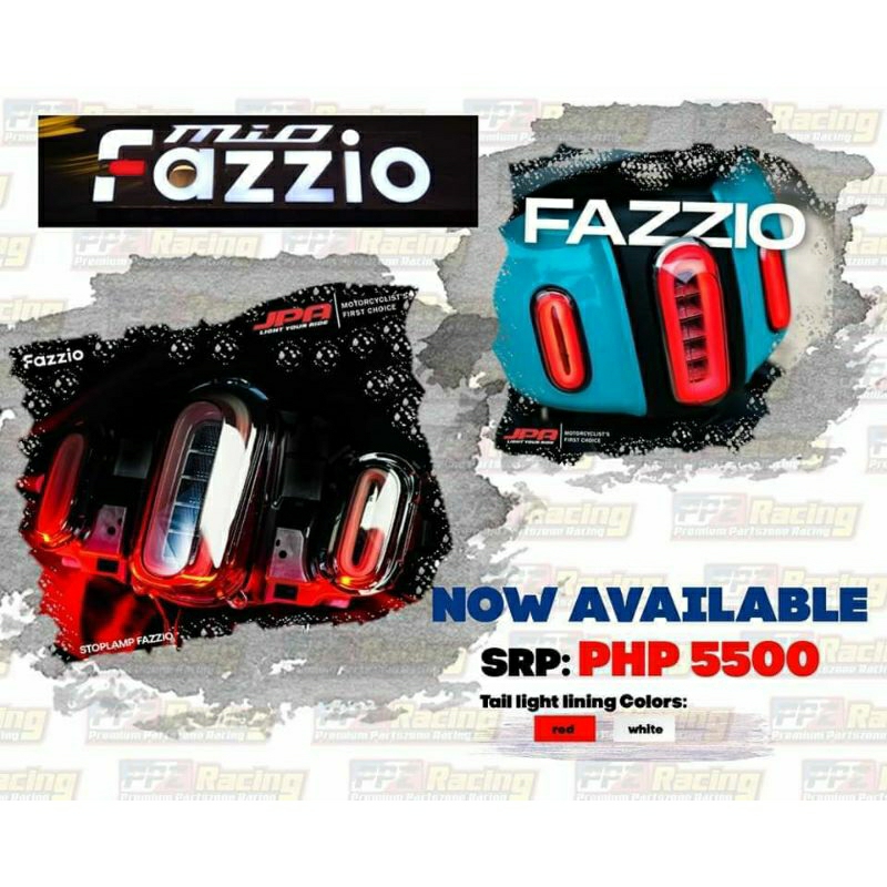 JPA LED TAIL LIGHT W/ SIGNAL LIGHT - YAMAHA FAZZIO Shopee Philippines