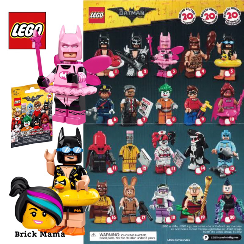 The LEGO Batman Movie Series 1, LEGO Minifigures, Collectible Series  Polybag – Creative Brick Builders