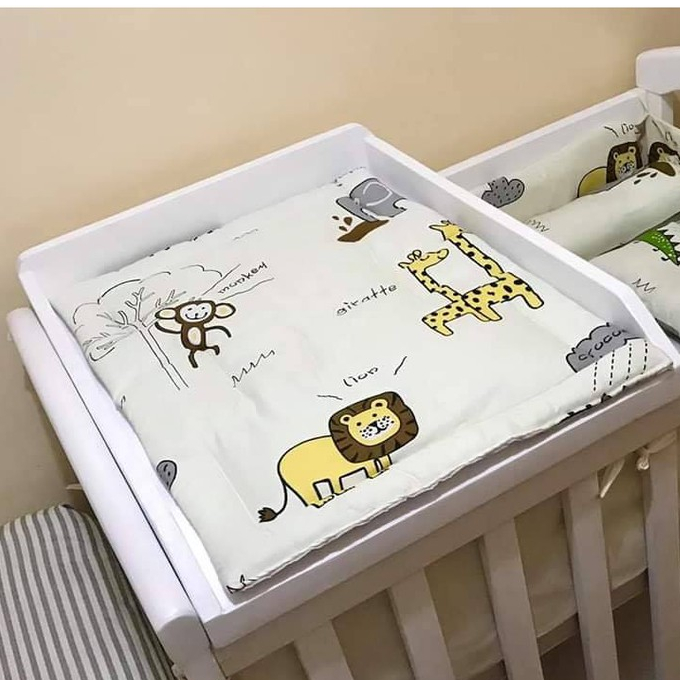 (Without Crib) Diaper table changing station with Pad Shopee Philippines