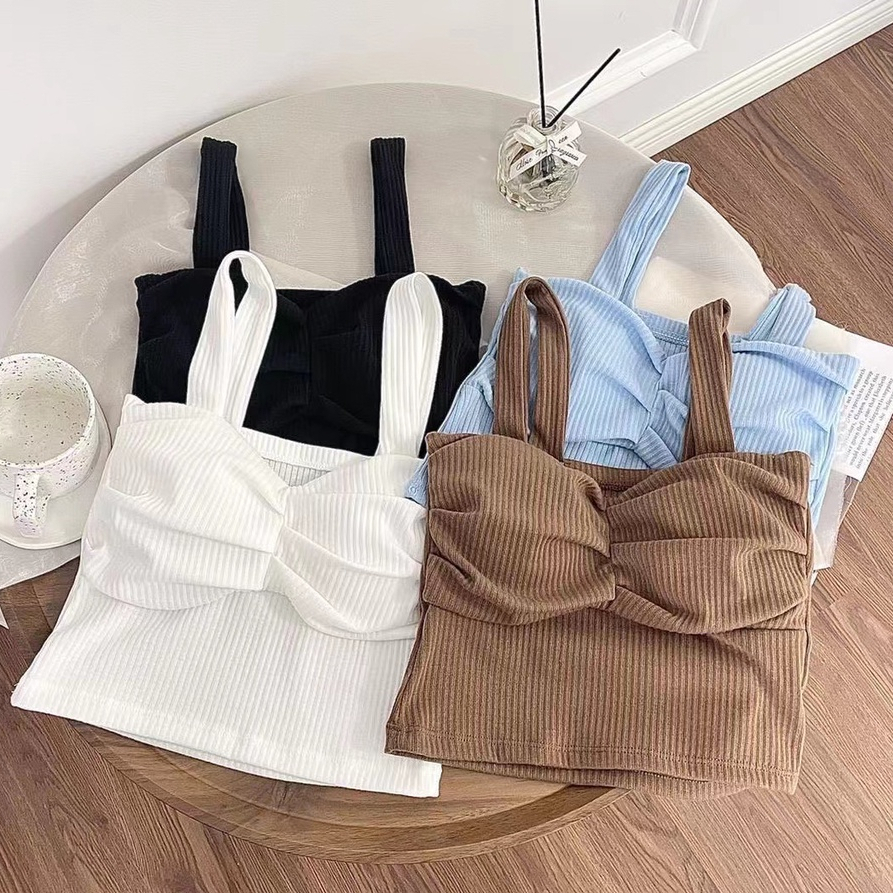 CROP TOP BRA WITH FRILL MIRROR MIRROR main image 1
