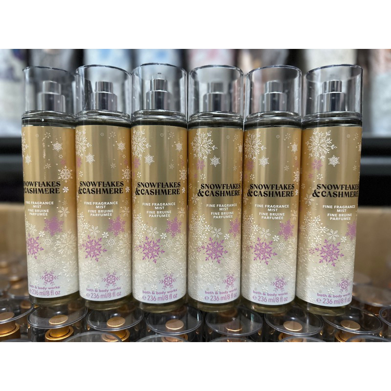 Snowflakes and cashmere body mist hot sale