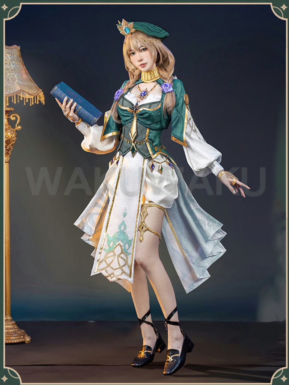 Lisa Cosplay Game Genshin Impact Lisa A Sobriquet Under Shade Cosplay  Costume Sumeru Plus Size | Shopee Philippines