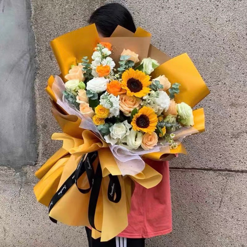 20pcs Two-Sided Wrappers Flower Bouquet Wrappers | Shopee Philippines