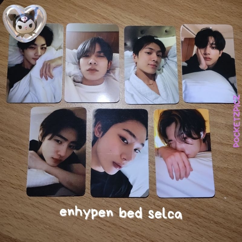 Enhypen bed selca photocards (Unofficial/fanmade) | Shopee Philippines