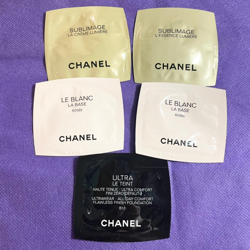 AUTHENTIC SOLD PER PC Chanel Le blanc la base sublimage ultra comfort ...