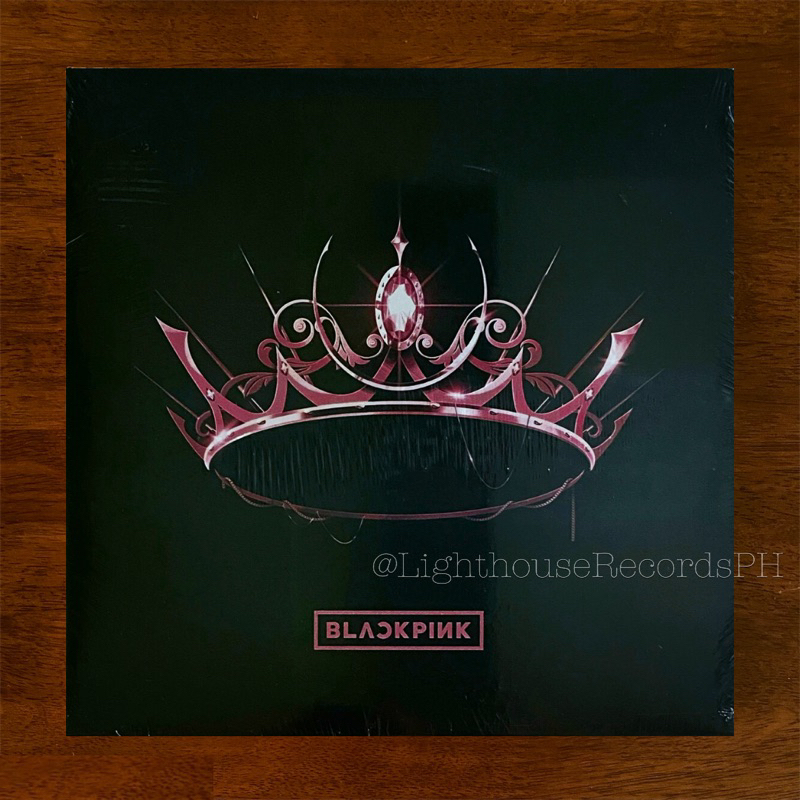 BLACKPINK - The Album Pink Vinyl Record LP (ONHAND) | Shopee Philippines