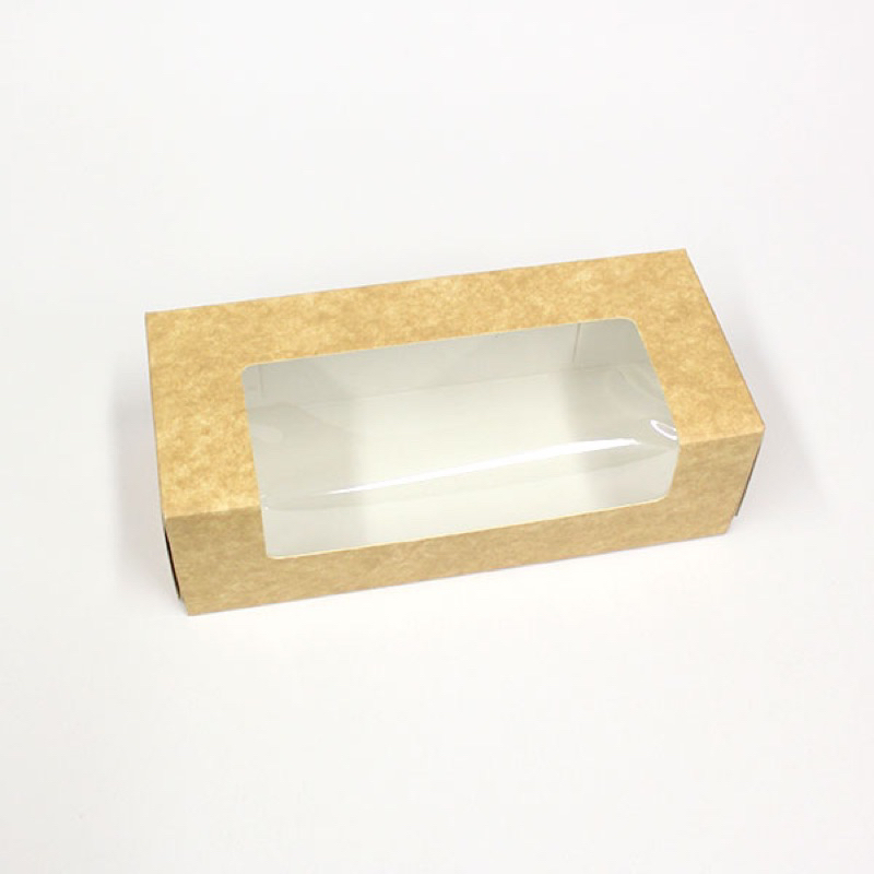 RM BOXES 8⅛” x 3½” x 2½” Preformed Cake Box / Pastry Box / Loaf Box( 5 ...