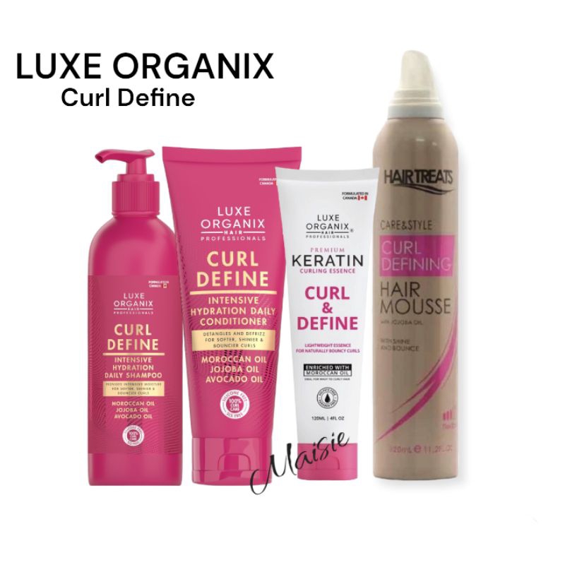 Luxe Organix Curl Define Intensive Hydration Daily Shampoo 220ml Shopee Philippines 0574