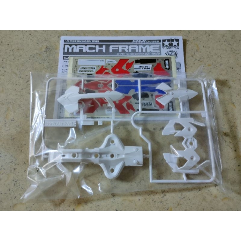 Tamiya Mach Frame Cowl Body With Sticker Shopee Philippines