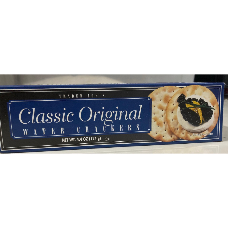 Trader Joe's Classic Original Water Crackers Shopee Philippines