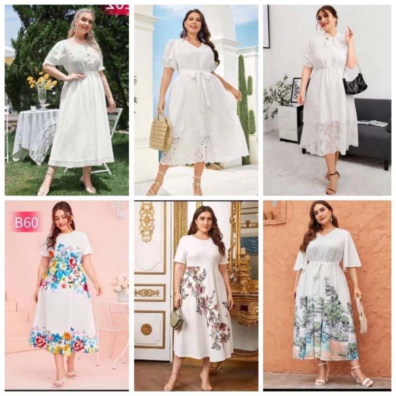 white plus size dresses 34  White plus size dresses, White dress