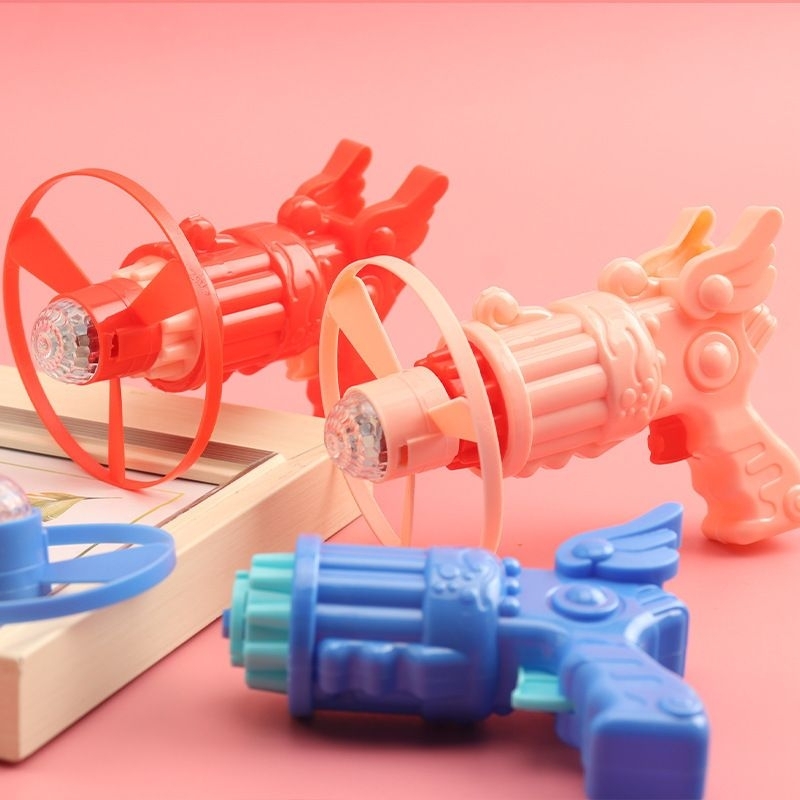 Kids Fun Glow Flying Dragonfly Launchers Toys Creative Flashing LED