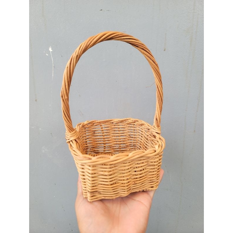 Native Vine Basket with Handle Shopee Philippines