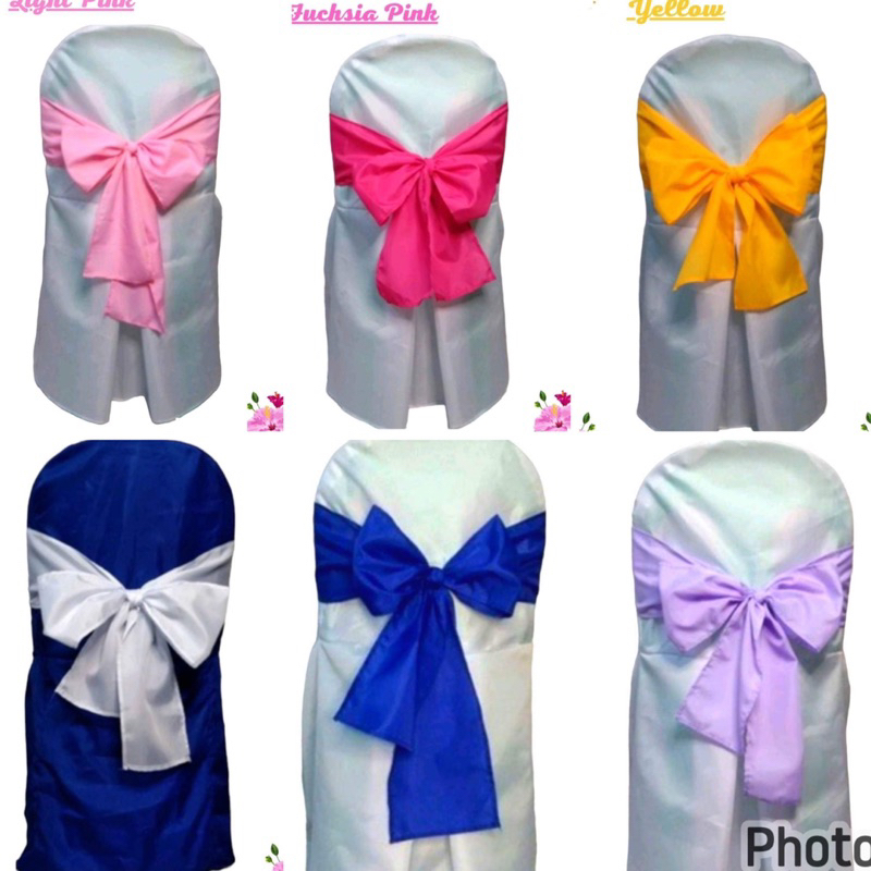 Ribbon for Monoblock Chair Cover More Colors Available Shopee