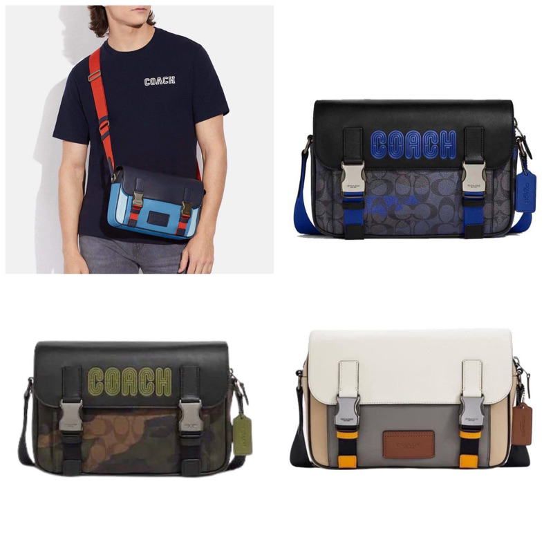 AUTHENTIC COACH TRACK MESSENGER BAG Shopee Philippines