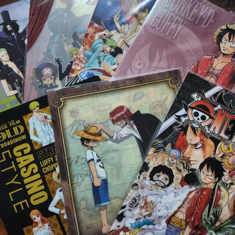 [ONHAND] One Piece L Folder -A4 from Japan | Shopee Philippines