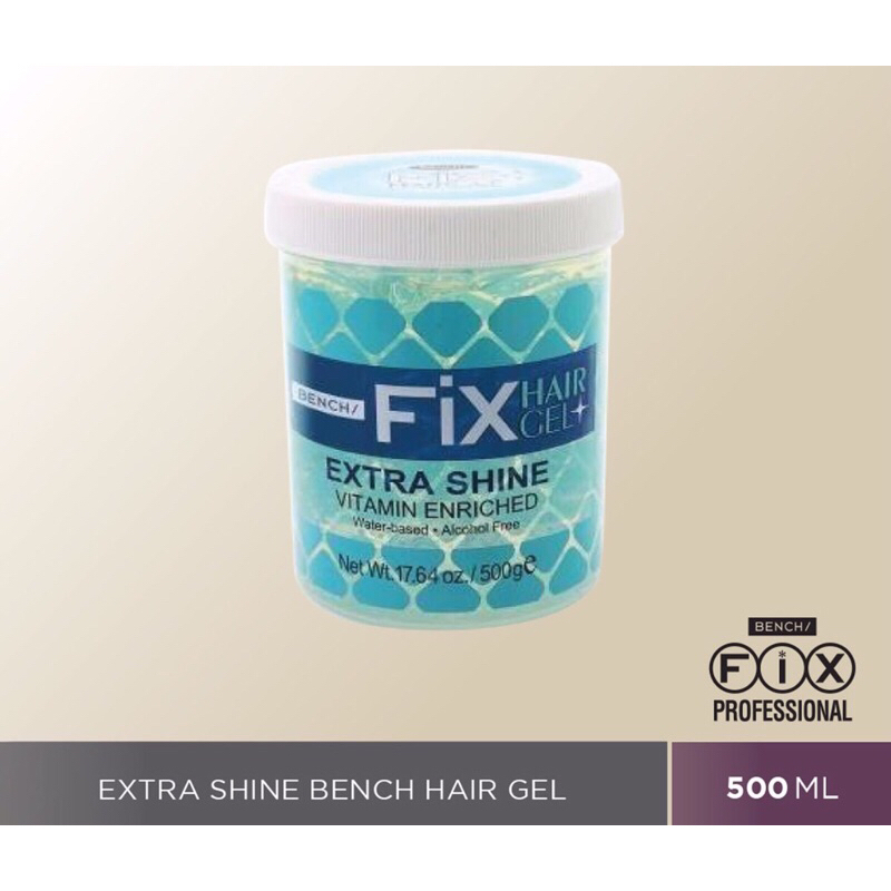 Bench Fix Hair Gel Extra Shine 500g | Shopee Philippines