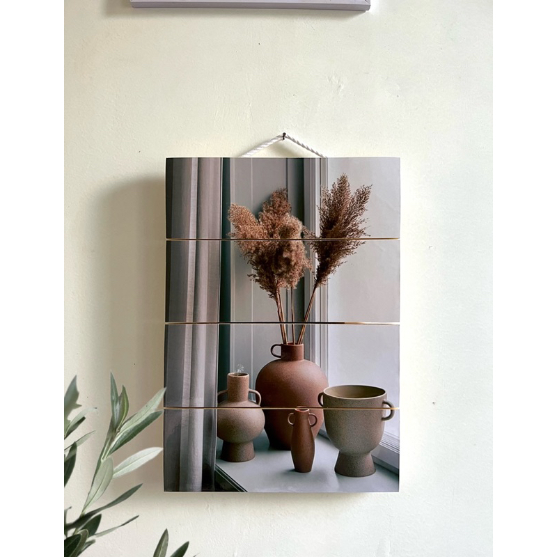 Aesthetic Decorative Wood Panel Frame Shopee Philippines