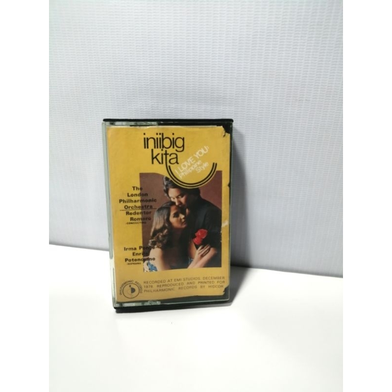 1979 INIIBIG KITA I LOVE YOU PHILIPPINE STYLE Cassette Tape OPM Music