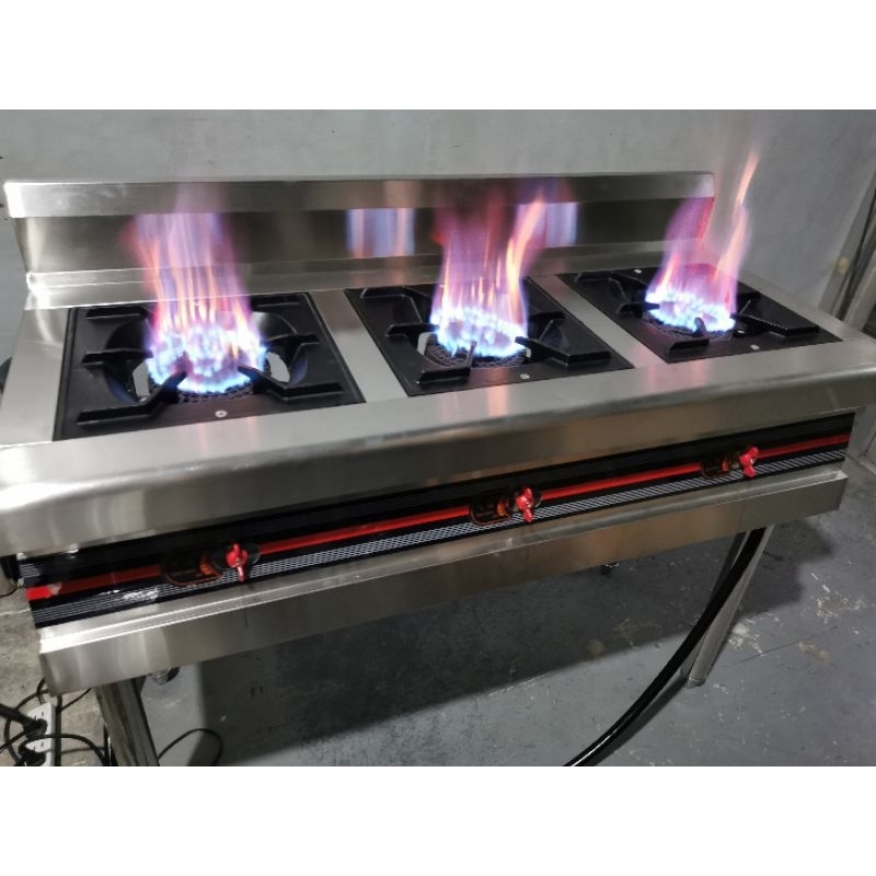 Commercial 3 Burner Stove (High Pressure) Shopee Philippines