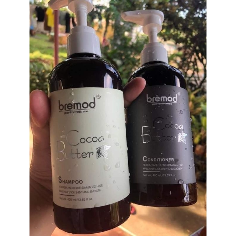 BREMOD COCOA BUTTER SHAMPOO AND CONDITIONER | Shopee Philippines