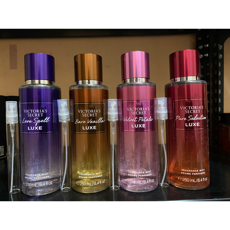 Victoria's Secret Velvet Petals Luxe Fragrance Mist (Pack Of 2)