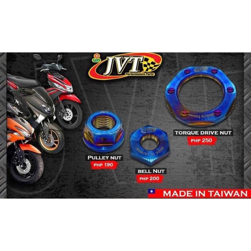 JVT PULLEY NUT CLUTCH BELL NUT NMAX/AEROX/M3/MIO Shopee Philippines