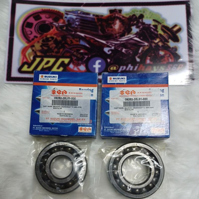 RAIDER 150 SGP L&R CRANKSHAFT BEARING Shopee Philippines