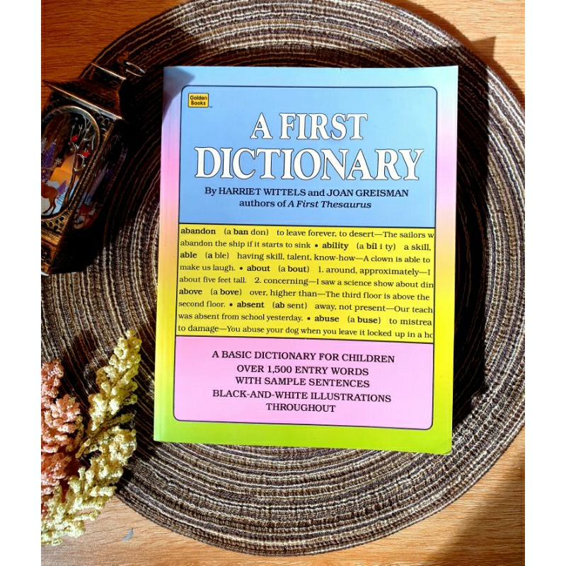 A First Dictionary ( preloved ) | Shopee Philippines