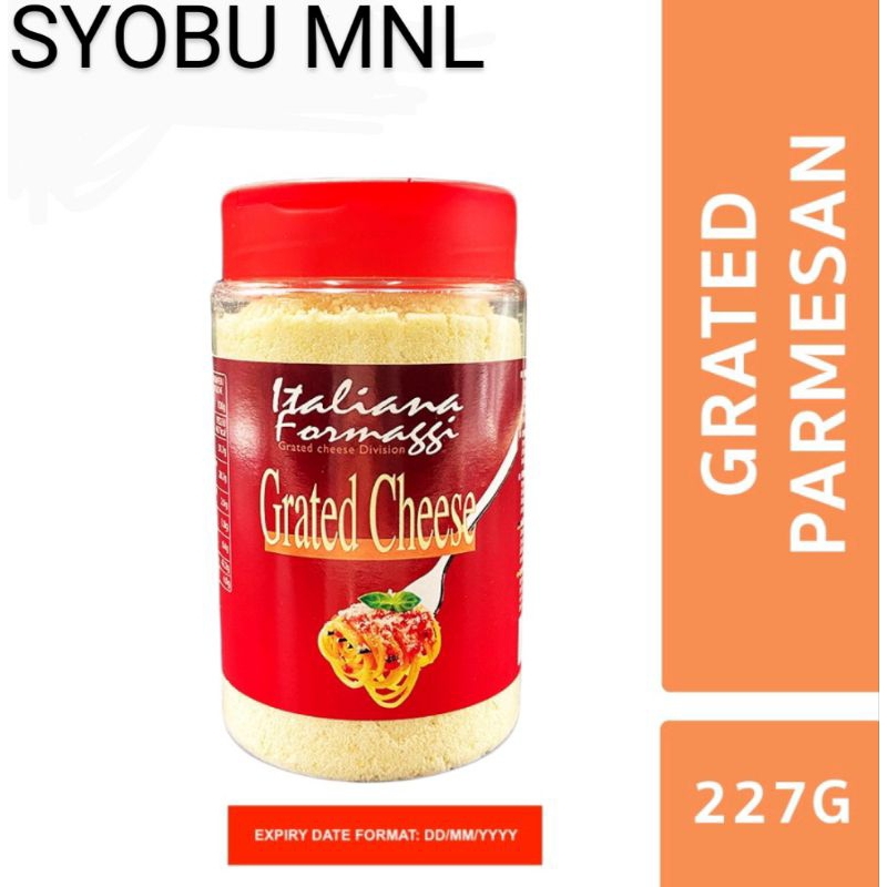 Grated Parmesan Cheese 227g ( Italian Formaggi) Shopee Philippines
