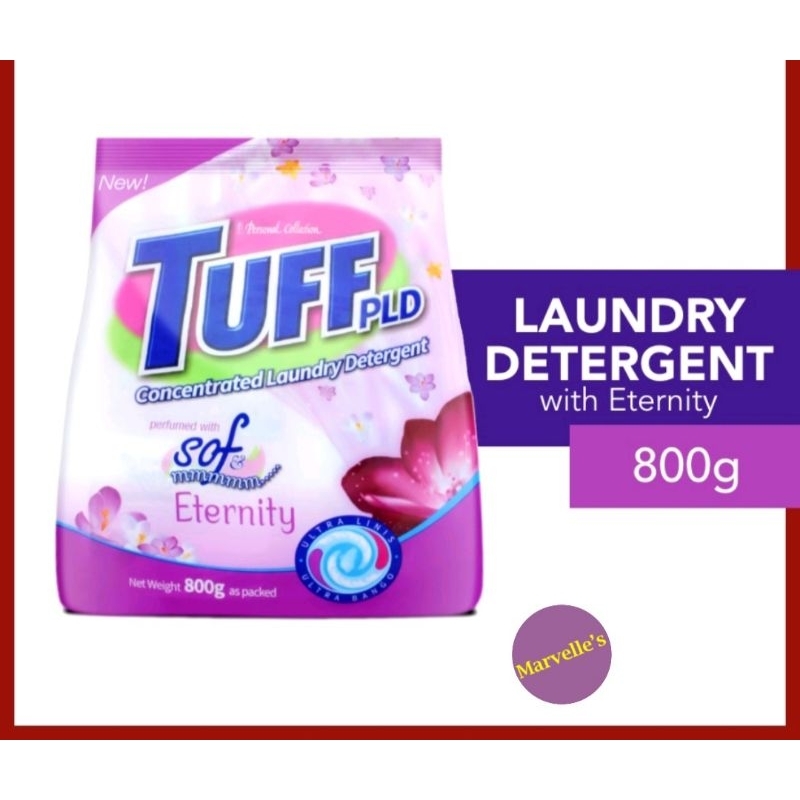 TUFF Powder Laundry Detergent with Eternity 800grams Authentic Personal ...