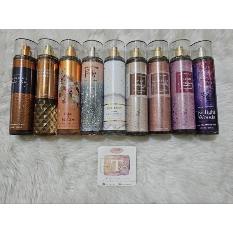 NEW!! Original Bath and Body Works White Tshirt Wrapped in Vanilla