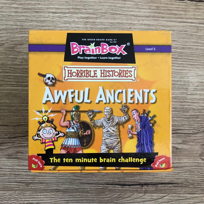 Brain Box: Awful Ancients (Horrible Histories) | Shopee Philippines