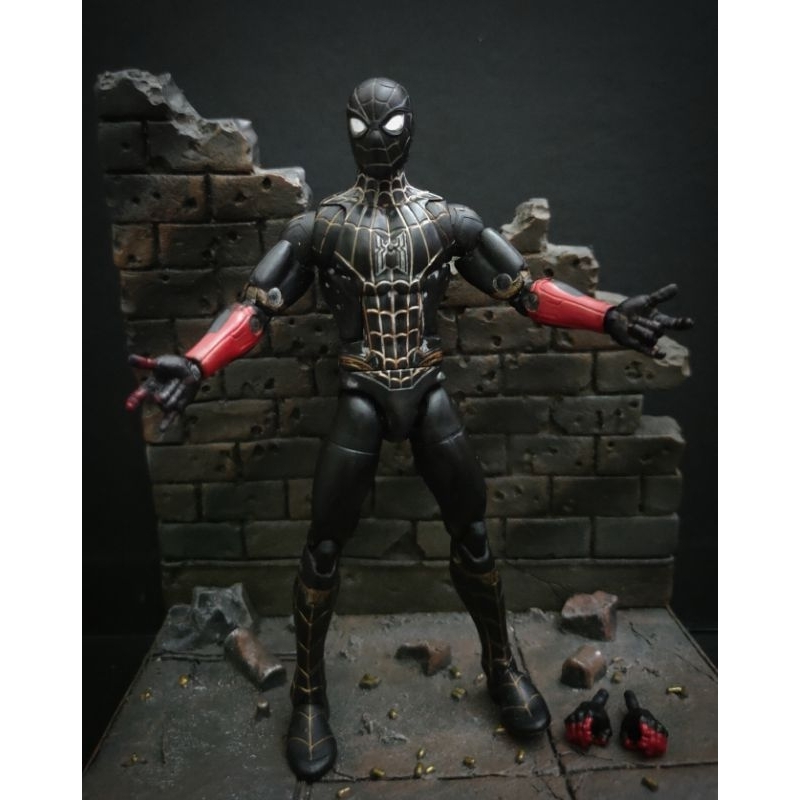 Marvel Legends Black and Gold SpiderMan Shopee Philippines