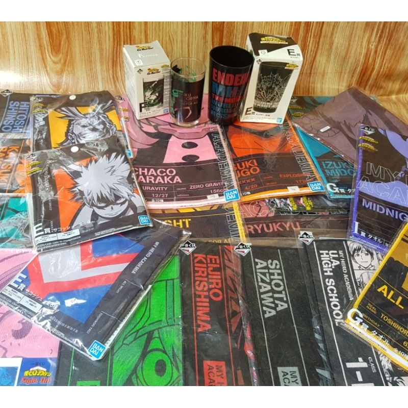 Assorted Ichiban Kuji Banpresto Bandai My Hero Academia Merch ...