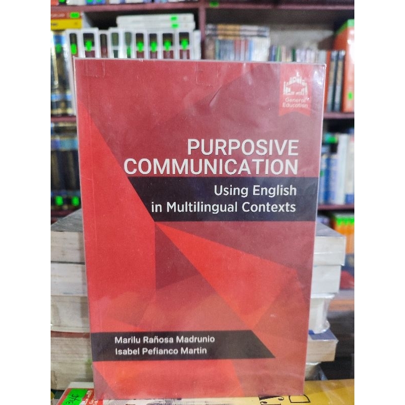 Purposive Communication by Madrunio | Shopee Philippines