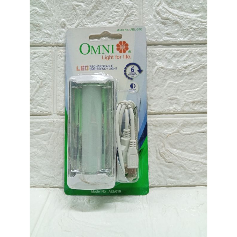 OMNI LED RECHARGEABLE EMERGENCY LIGHT Shopee Philippines