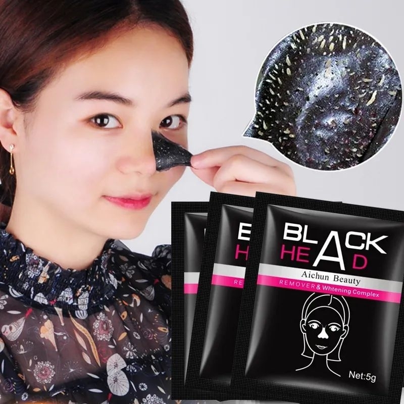 Charcoal Black Mud Blackhead Remove Facial Masks Deep Cleansing ...