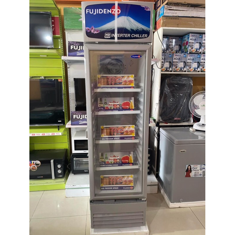 Fujidenzo 11cu. ft. Inverter Showcase Chiller Model ISUP110H Shopee