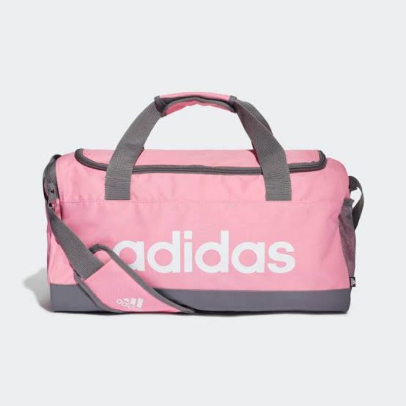 ADIDAS PINK ESSENTIALS LOGO DUFFLE BAG 25L Shopee Philippines