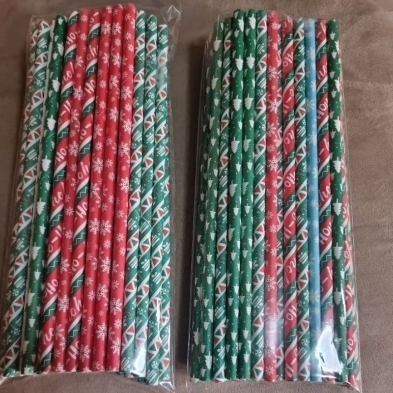 Colorful Paper Straws / Cakepop Sticks (50 pcs) | Shopee Philippines