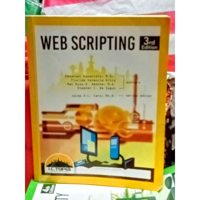 WEB SCRIPTING 3rd edition(used book) | Shopee Philippines