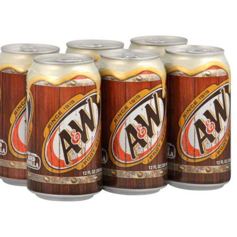 A&W Rootbeer Soda ( 355 x 6 cans) | Shopee Philippines