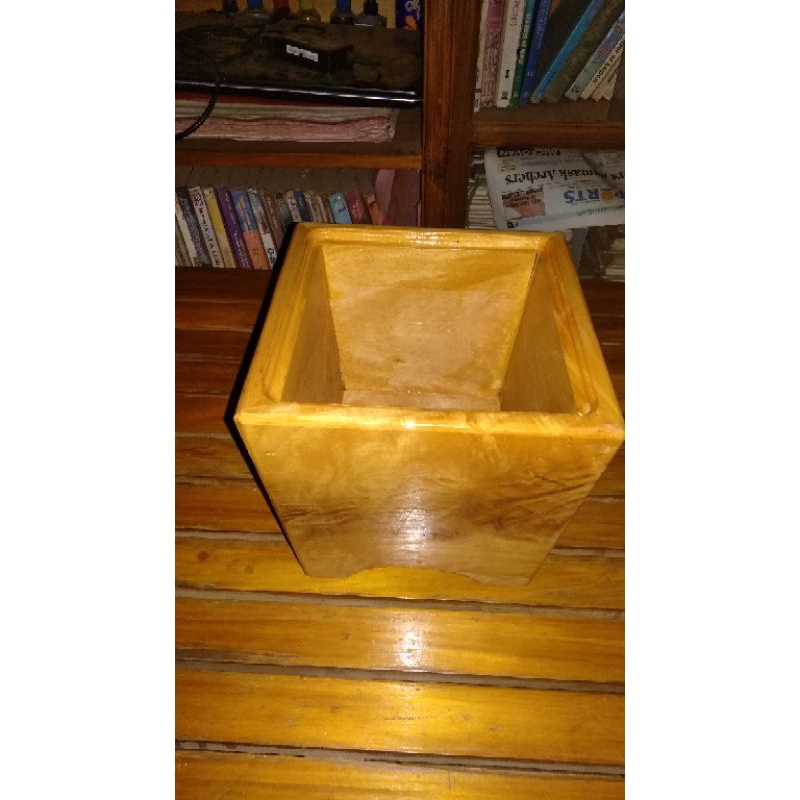 Flower pot (molave wood) Shopee Philippines