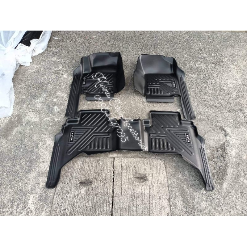 HILUX 20162023 5D FULLY EXTENDED DEEP DISH MATTING Shopee Philippines