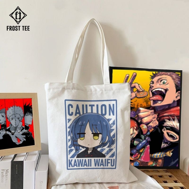 Bocchi the Rock Ryo Yamada Kawaii Waifu Anime Tote Bag | FROST TEE ...