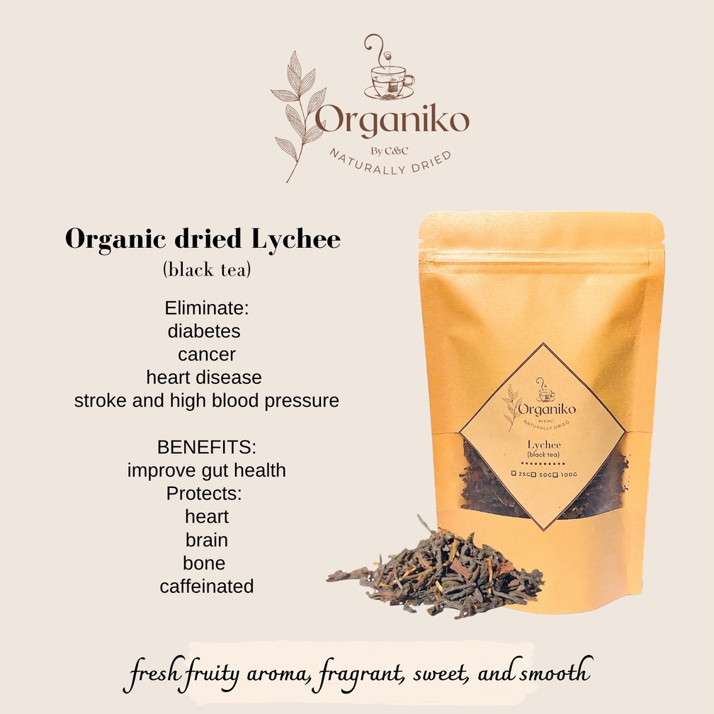 Lychee Black Tea 25g 50g 100g Shopee Philippines