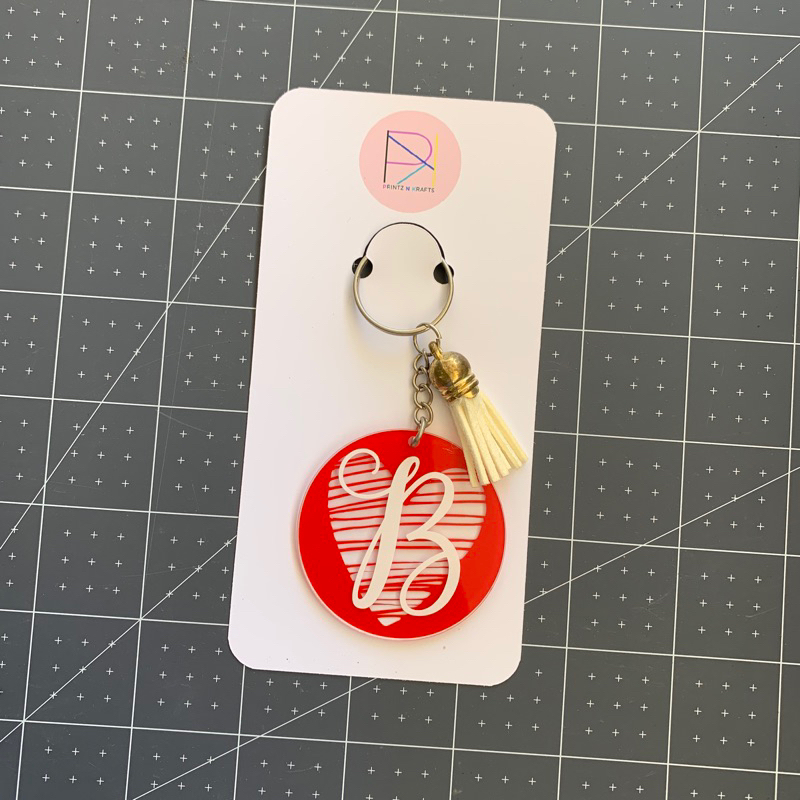 PNK Personalized Keychain Display Card with Notch | Shopee Philippines