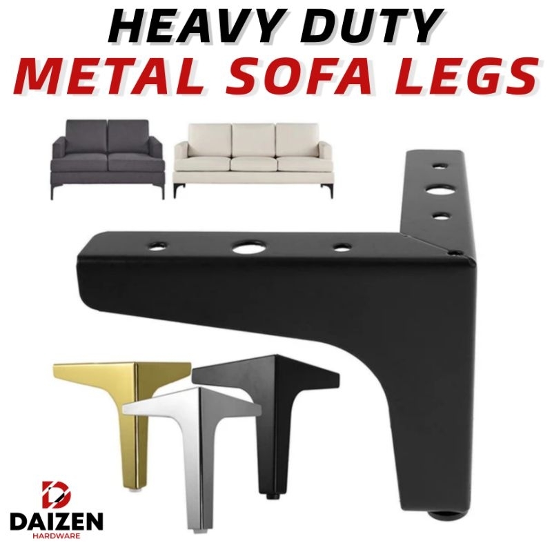 Metal Sofa Legs (Heavy Duty), 10cm heavy duty sofa legs for furniture